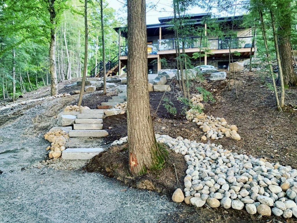 Timber Block custom home
