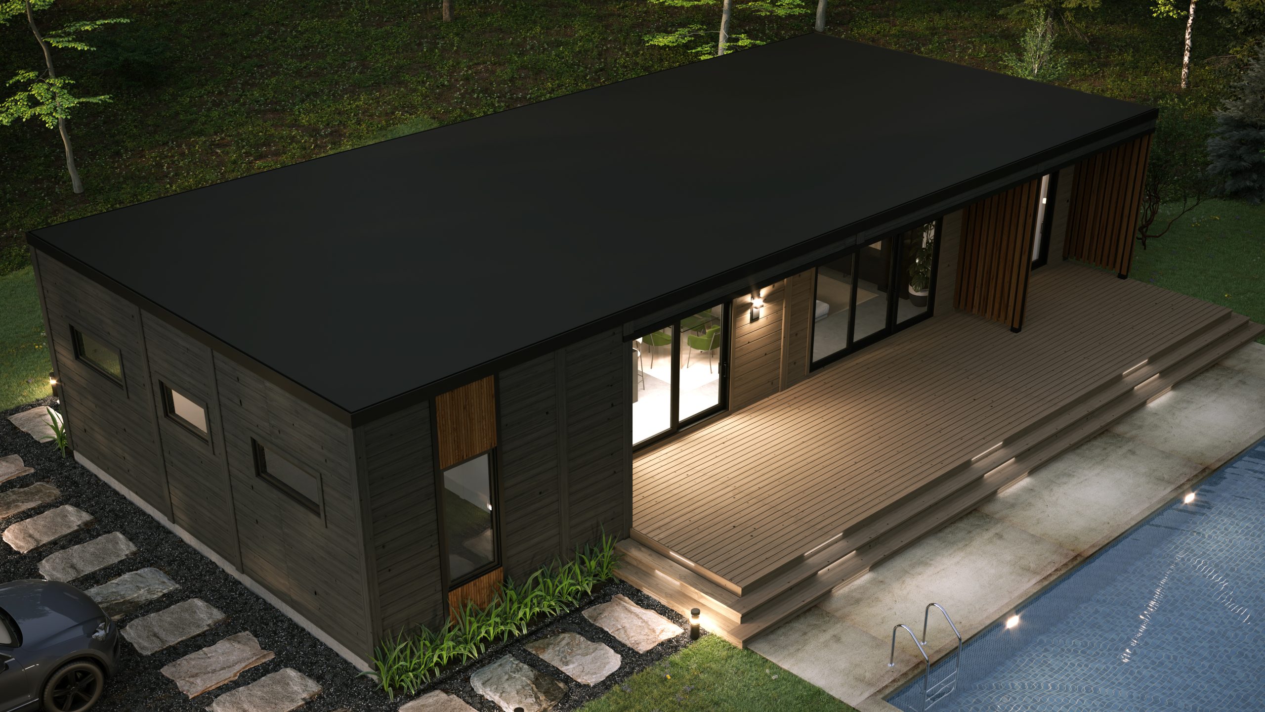 Timber Block Austin model floor plan